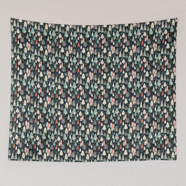 Item preview, Enchanted Winter Dream: Abstract Festive Pattern for Modern Decor designed and sold by Moisky Patterns.