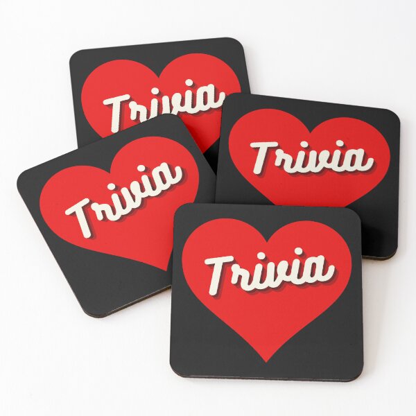 Item preview, I love trivia designed and sold by OurBlairWorld.