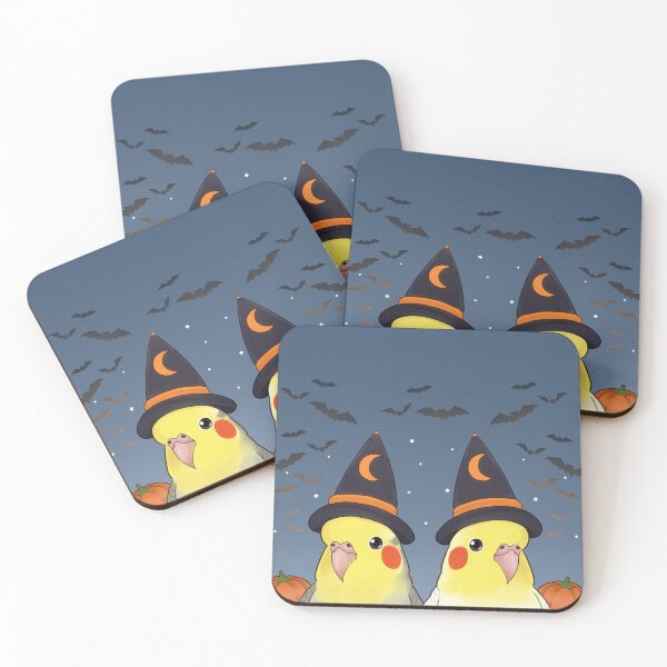 Item preview, Halloween Cockatiels designed and sold by meruesan.