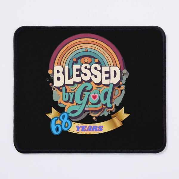 Item preview, blessed by god 68 years designed and sold by carlos crane.