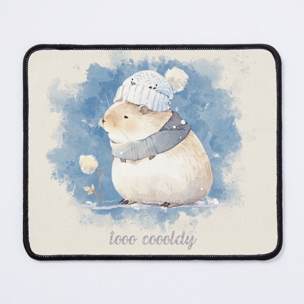 Item preview, Capybara Christmas:Too Cooldy designed and sold by AnnDard.