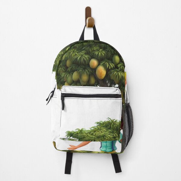 Item preview, Cute girl plucking Mango from Mango tree designed and sold by OutdoorArtistry.
