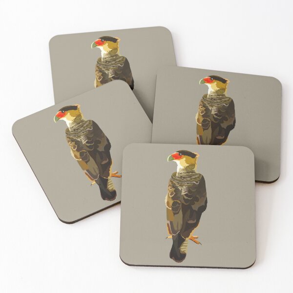 Item preview, C is for Carcara,Caracara – Bold South American Bird of Prey designed and sold by PrettylittlepastelUk.