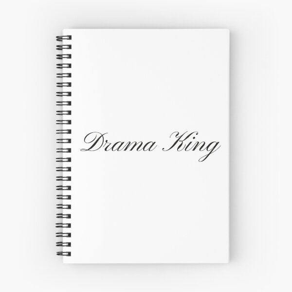 Item preview, Chic Drama King Calligraphy Design in Black  designed and sold by KikiValley.