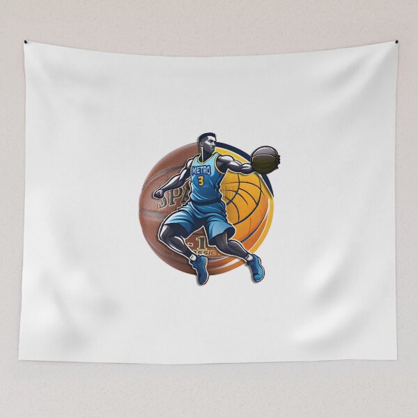 Item preview, Hoops Hero Emblem designed and sold by NickTaroDesign.