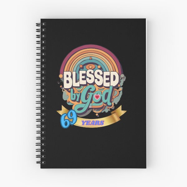 Item preview, BLESSED BY GOD 69 YEARS designed and sold by carlos crane.