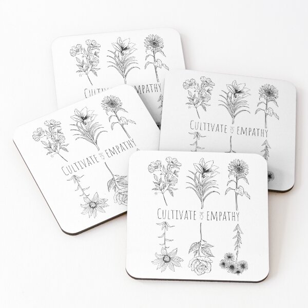 Item preview, Cultivate Empathy Flowers designed and sold by Psycheclothing.