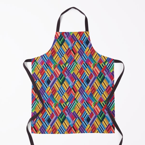 Item preview, Colorful woven fabric seamless pattern 044 designed and sold by Phumtanis66.