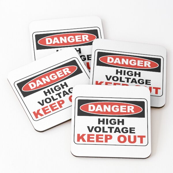 Item preview, High Voltage Keep Out - Danger Sign designed and sold by safetysignprod.