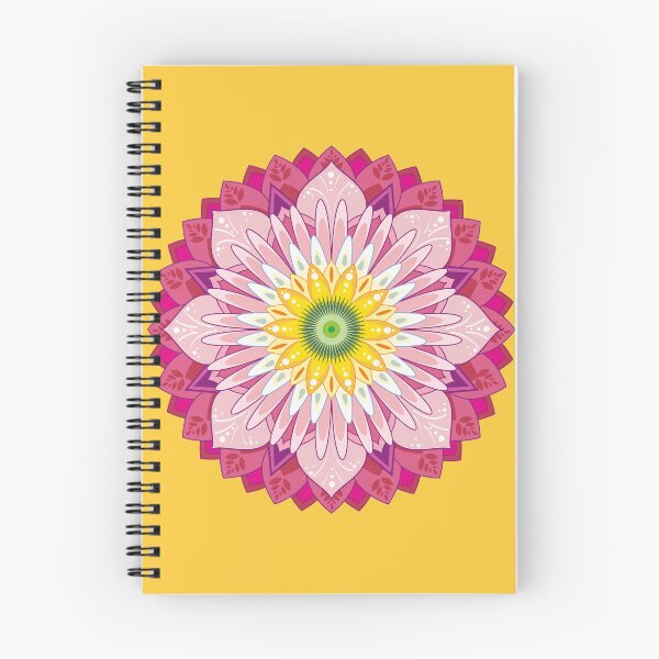 Item preview, Flower aster as mandala ornament designed and sold by katartcreative.