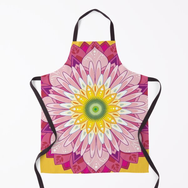 Item preview, Flower aster as mandala ornament designed and sold by katartcreative.