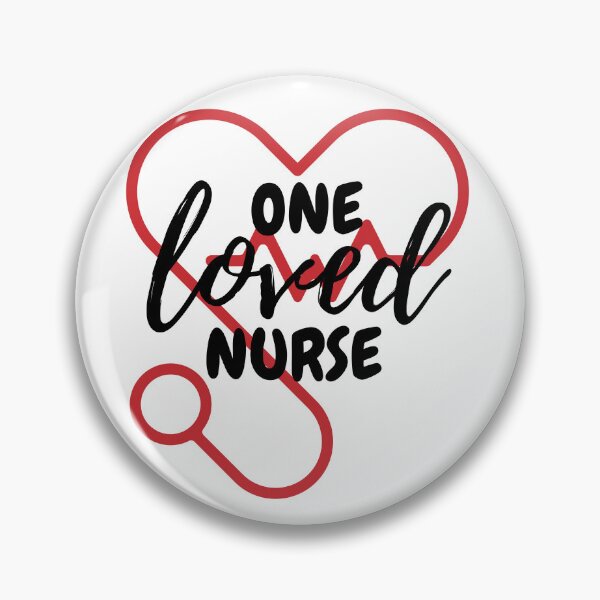 Item preview, one loved nurse  designed and sold by yassinemegguen.