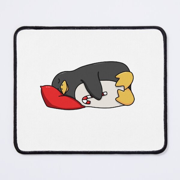 Item preview, Sleepy Christmas Penguin designed and sold by rageofthenerd.