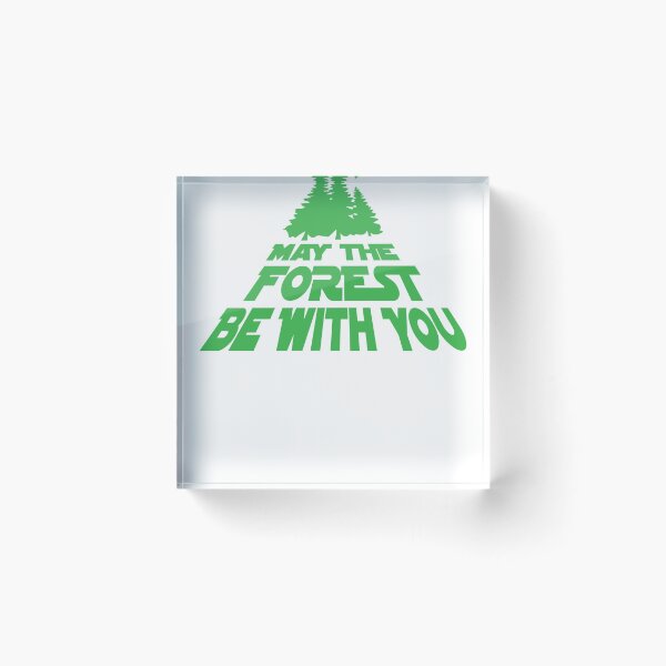 Artikelvorschau, Mai der Wald sei mit dir - Earth Day Star Wars Parodie entworfen und verkauft von lookhumandesign.