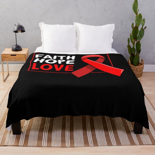 Artikelvorschau, Falth Hope Welt-Aids-Tag-Bewusstseins-Gänseblümchen-Blumen-rotes Band entworfen und verkauft von EagmianPheolea.
