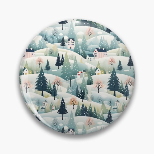 Item preview, Enchanted Snowy Night: Dreamy Winter Scene for Holiday Apparel designed and sold by Moisky Patterns.