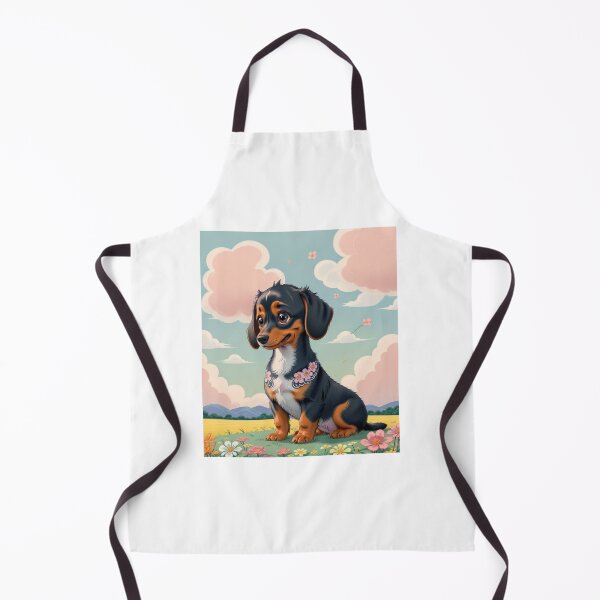 Item preview, Adorable Dachshund dog artwork designed and sold by Tio-Tecun.