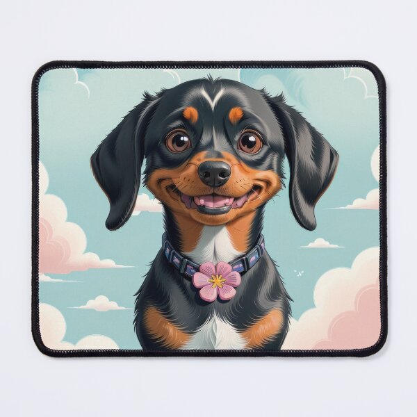 Item preview, Adorable Dachshund smiling at camera designed and sold by Tio-Tecun.