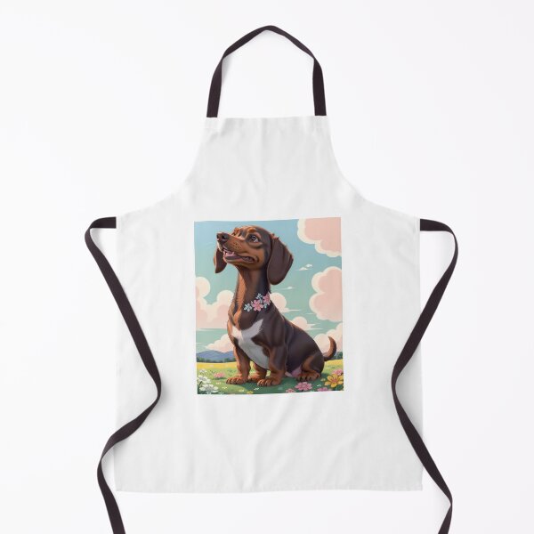 Item preview, Surreal artwork of a beautiful Dachshund dog designed and sold by Tio-Tecun.