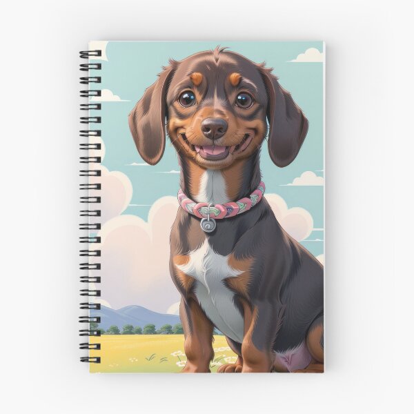 Item preview, Adorable Dachshund dog surreal artwork designed and sold by Tio-Tecun.