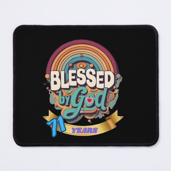 Item preview, BLESSED BY GOD 71 YEARS designed and sold by carlos crane.