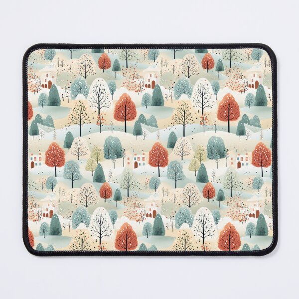 Item preview, Whispering Winter Wonders: Ethereal Snow Patterns for Cozy Spaces designed and sold by Moisky Patterns.