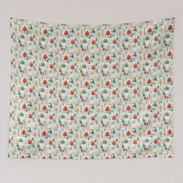 Item preview, Whispering Winter Wonders: Ethereal Snow Patterns for Cozy Spaces designed and sold by Moisky Patterns.