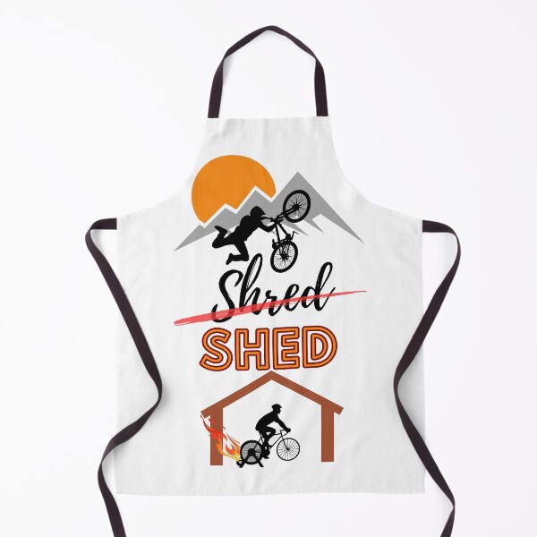 Item preview, Shred - shed turbo trainer - winter pain cave base training cyclist design designed and sold by Alyn8.