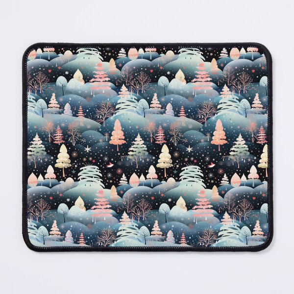 Item preview, Crystal Snow Fantasy: Dreamy Winter Art for Festive Fashion designed and sold by Moisky Patterns.