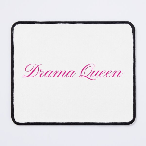 Item preview, Sassy Drama Queen Calligraphy Design in Pink designed and sold by KikiValley.