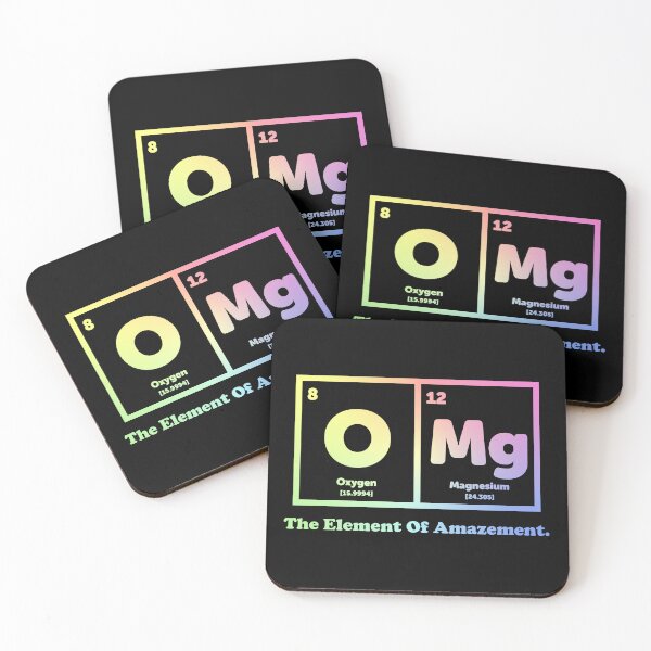 Item preview, OMG The Element Of Amazement - Science Humor designed and sold by ScienceCorner.
