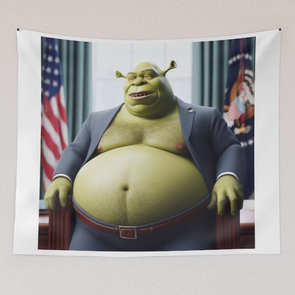 Aperçu de l'œuvre Shrek President créée et vendue par atikus.