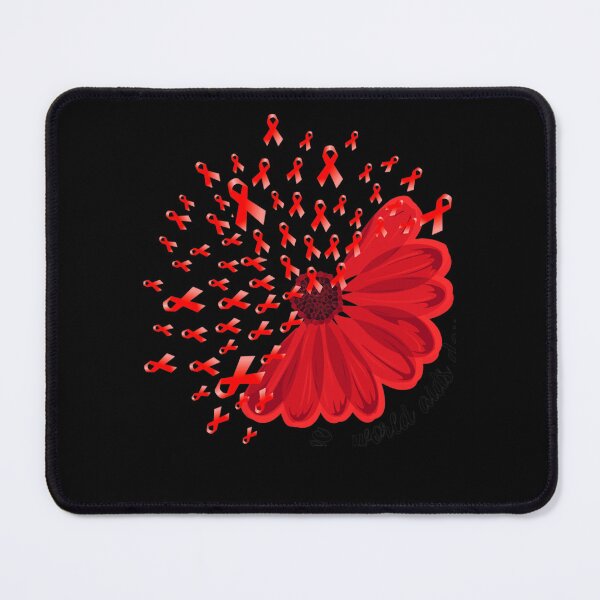 Item preview, Falth Hope World AIDS Day Awareness Daisy Flower Red Support designed and sold by EagmianPheolea.