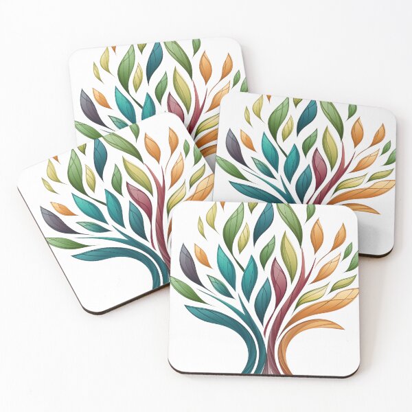 Item preview, Colorful tree designed and sold by Kurk-Art.