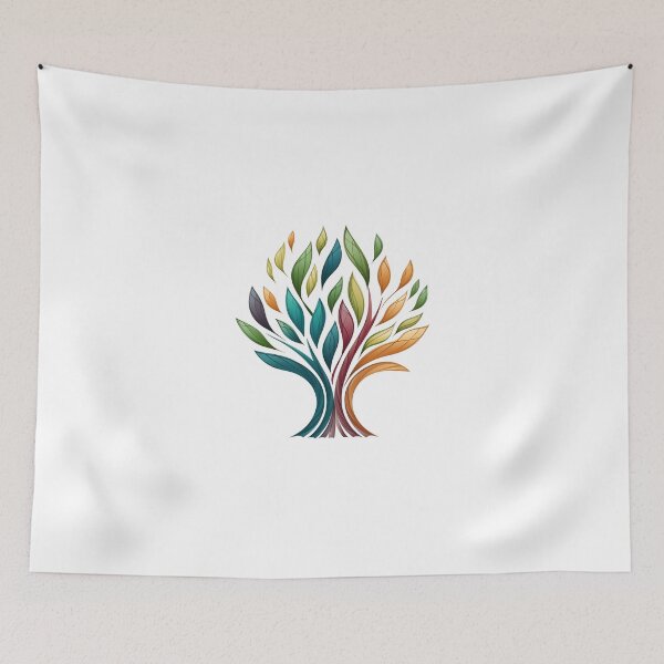 Item preview, Colorful tree designed and sold by Kurk-Art.