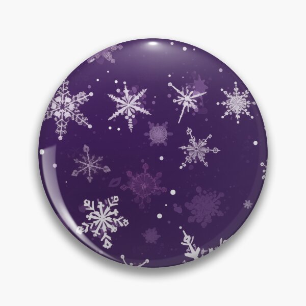 Item preview, CHRISTMAS  |  Snowflakes on Purple designed and sold by RedHandedOD.