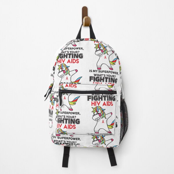 Item preview, Fighting HIV AIDS Is My Superpower HIV Awareness Unicorn designed and sold by defabiosofxs.