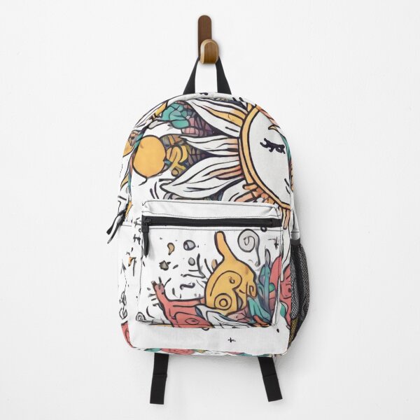 Item preview, Hand Draw Art | Cute Sun And Crescent Moon designed and sold by Hagar Rabee.