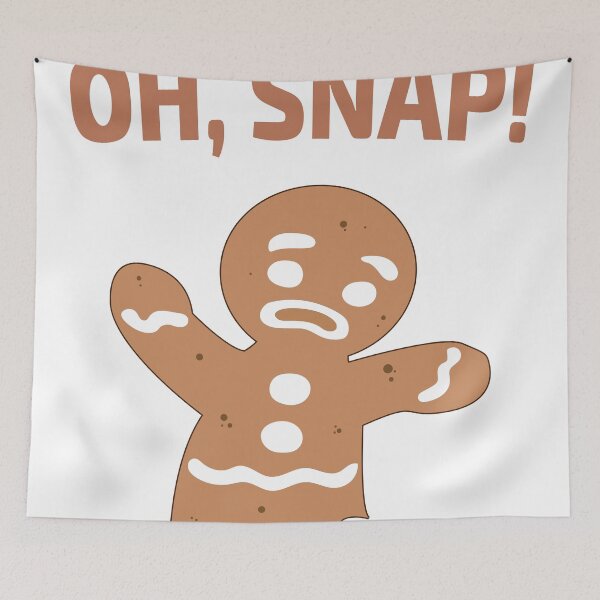 Item preview, Oh! Snap christmas ginger bread man designed and sold by minimalizy.