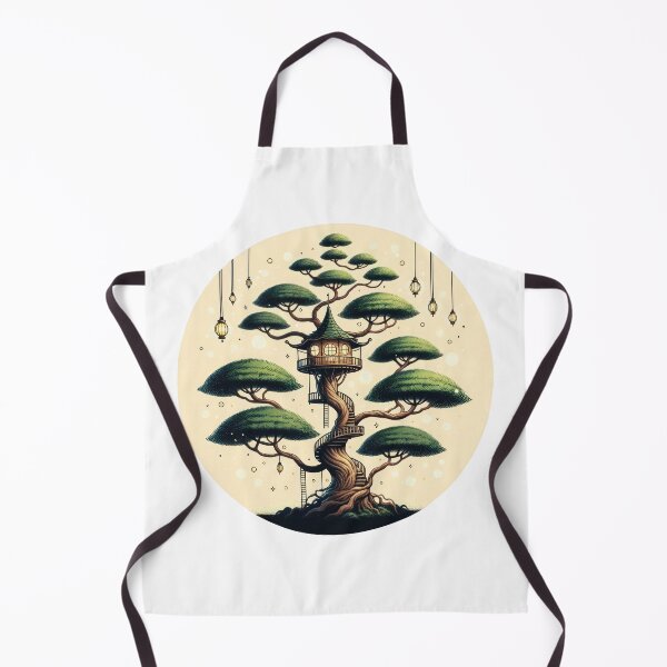 Item preview, Enchanted Arboretum: Kawaii Cypress Bonsai Abode designed and sold by kawaiidoodlesuk.