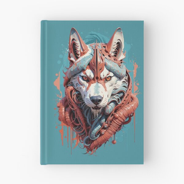 Item preview, Futuristic Biopunk Siberian Husky Dog designed and sold by faunathreads.