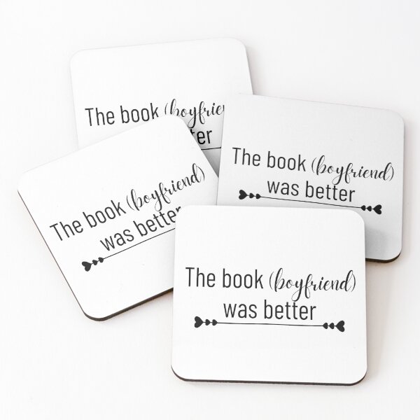 Item preview, The book was better (boyfriend) | Gift for reader designed and sold by chelseahill712.