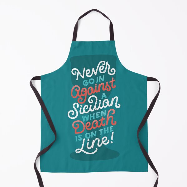 Item preview, Never Go In Against a Sicilian designed and sold by polliadesign.