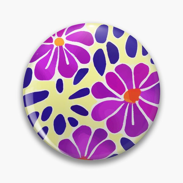 Item preview, Large scale, mid-century oversized florals designed and sold by SophieClimaArt.