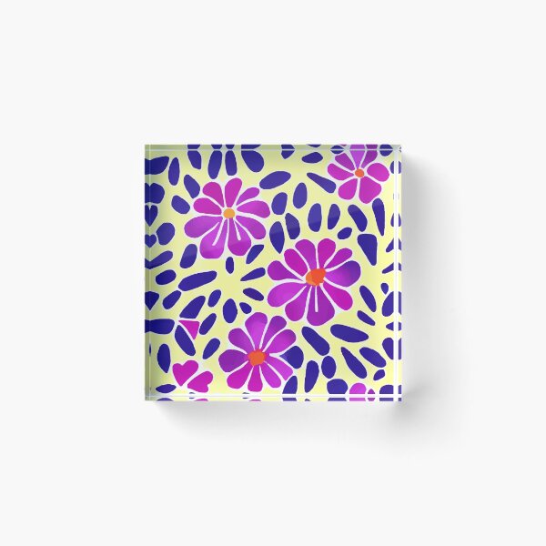 Item preview, Large scale, mid-century oversized florals designed and sold by SophieClimaArt.