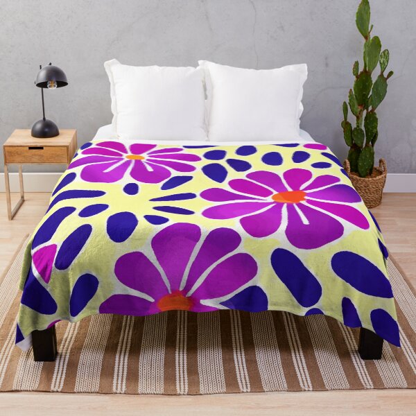 Item preview, Large scale, mid-century oversized florals designed and sold by SophieClimaArt.
