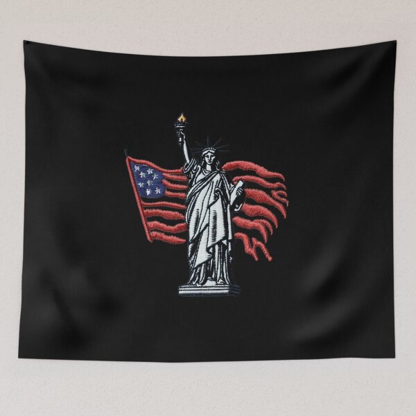 Item preview, Statue of Liberty Flag designed and sold by Master-Print.