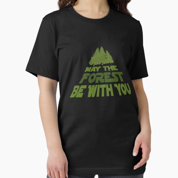 Item preview, May The Forest Be With You - Earth Day Star Wars Parody designed and sold by lookhumandesign.