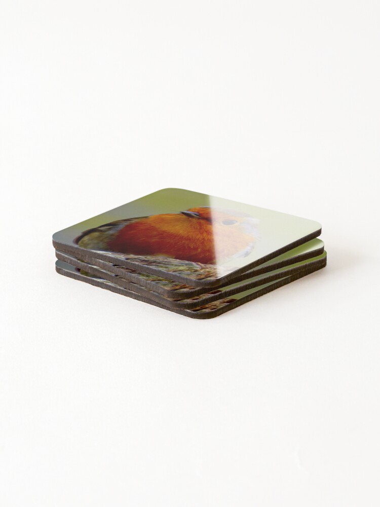 Thumbnail 4 of 5, Coasters (Set of 4), Robins  designed and sold by Ribster13.