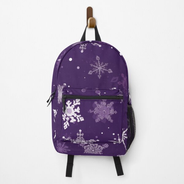 Item preview, CHRISTMAS | Snowflakes on Purple designed and sold by RedHandedOD.